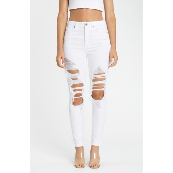 eunina Denim - White Distressed Eunina Bella